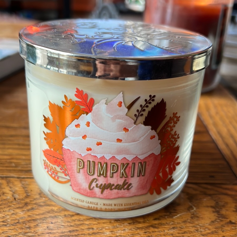 Bath & Body Works Pumpkin Cupcake Candle